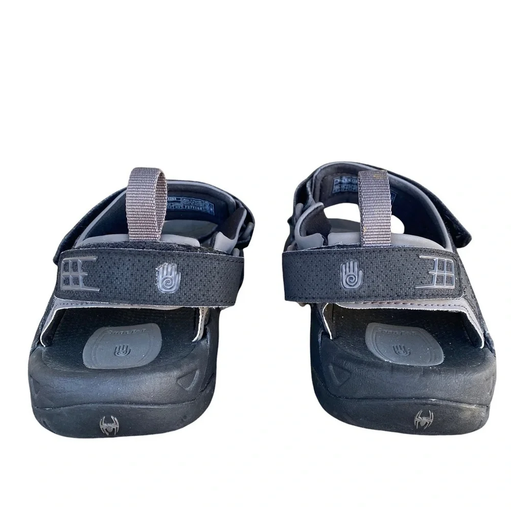 TEVA Minam 4289 Rugged Hiking Sandal Black Men’s Size 10